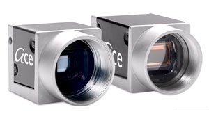 Basler color and black/white HD ace Cameras in full HD format