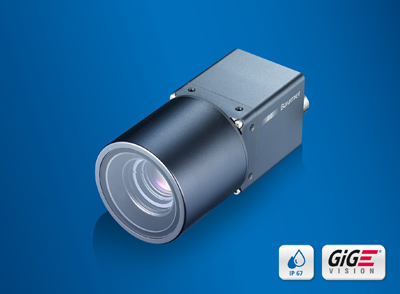 The new IP 65/67 rated CX cameras endure dust, water jets and extreme temperatures from 70 °C down to -40 °C.