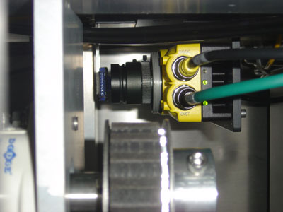 Cognex model 5600 integrated in FP Model 1371 coding machine