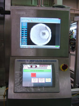 Integrated machine and vision HMI and control system