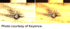 Caption: Photo courtesy of Keyence
