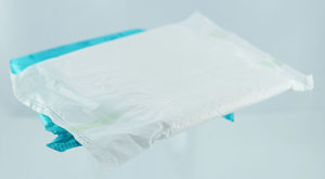 One range of application is in packaging machines for sanitary napkins, panty liner and also incontinence products.