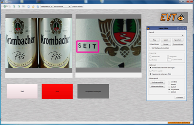 EVT EyeVision Inspection of printed labels
