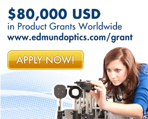Edmund Optics Higher Education Grant Program Now Accepting Applications