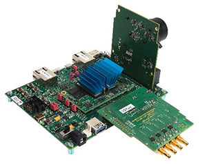MVDK evaluation board with MIPI CSI-2 sensor and CXP interface board