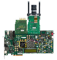 Xilinx Kintex 7 evaluation board with CXP and IMX Pregius interface boards