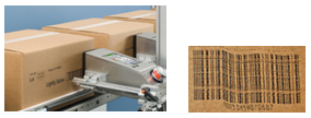 Ink-based case coding equipment prints linear barcodes directly onto cardboard packaging. Movement of products during printing and variations in product speed can greatly impact the quality of these barcodes at the time they are applied.