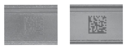 The effects of proper lighting on etched metal.