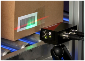 The scan line of a laser barcode scanner must cross all bars in a linear barcode in order to ensure readability.