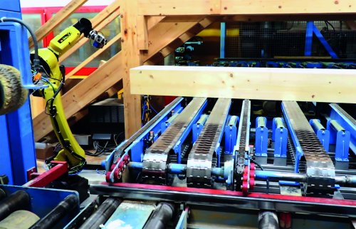  Automatic 3D recognition and marking of wooden beams