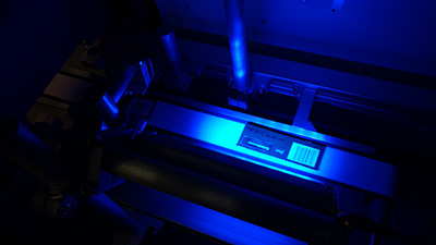 The Simplimax® vision system reads lot, date, and UPC on food cartons. Image courtesy of i4 Solutions, LLC. 