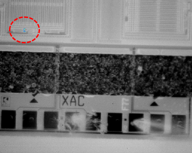 Figure 5 Overlay of thermal emission on the thermal background image. Image courtesy of SEMICAPS Pte Ltd.