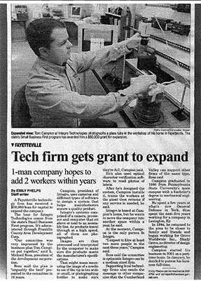 Beginnings of Integro Technologies