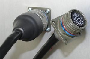 MIL-DTL-38999 circular connector option for Intercon's Camera Link(R) cable assembly product line