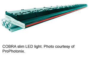 COBRA slim LED light. Photo courtesy of ProPhotonix.