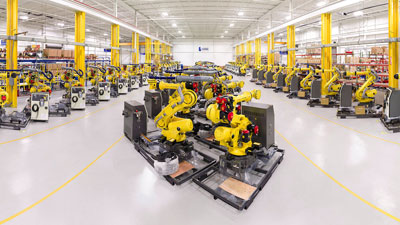 Leoni Robot Assembly Floor