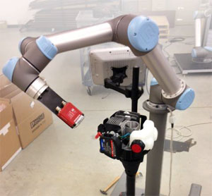Microscan UR5 Inline Robotic Inspection System