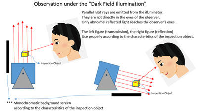Observation under the Dark Field Illumination graphic