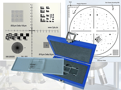 test targets from Opto GmbH