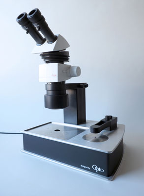 Dual e-Scope Stereo Base with Inverse Microscope