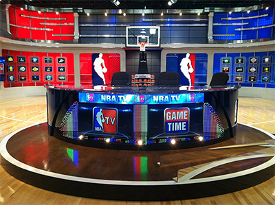 LED video screen appearance