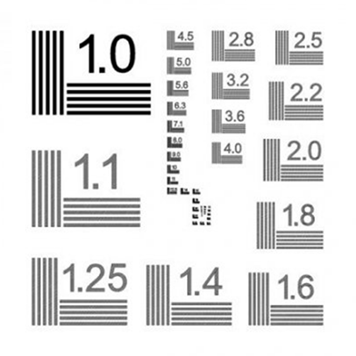 Resolution Test Target
