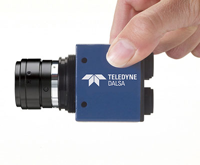 In addition to offering a simple, all-in-one vision solution, smart cameras often also come with intuitive point-and-click programming and control software for users who lack advanced computer skills. Image courtesy of Teledyne DALSA.