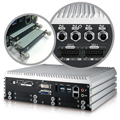 IVH-9200 Series Fanless Vehicle Computing System