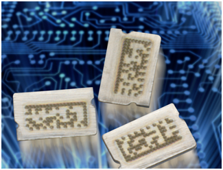 PCB Identifier Pads with Etched 2D Data Matrix Codes