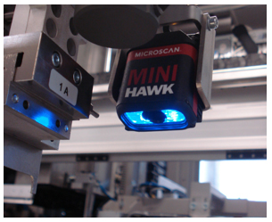 A compact barcode imager embedded into PCB labeling and printing machine logs product data and ensures barcode presence A compact barcode imager embedded into PCB labeling and printing machine logs product data and ensures barcode presence