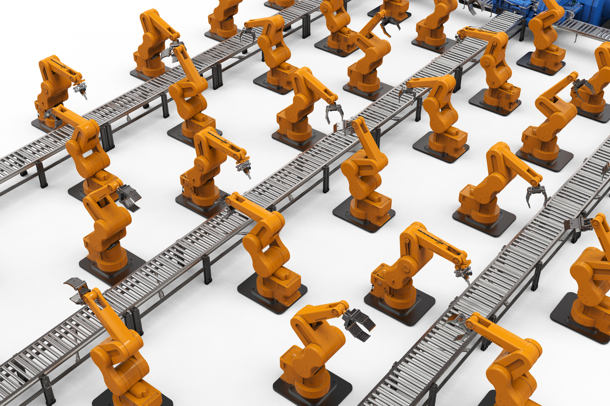 Pick and sales place robot applications