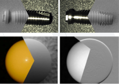 samples pin and implant screw 