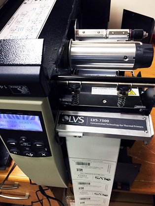 Figure 13: An inline verification system is attached directly to a Zebra® printer to ensure label accuracy while printing.