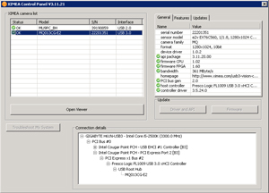 xiCOP USB3.0 Diagnostic Software with the xiQ Series of Ultracompact USB3.0 Industrial Cameras