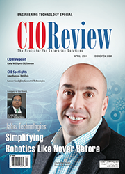CIO Review Cover features Jabez Technologies