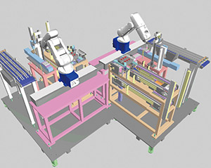 DENSO EMU multirobot 3-D simulation and offline programming software