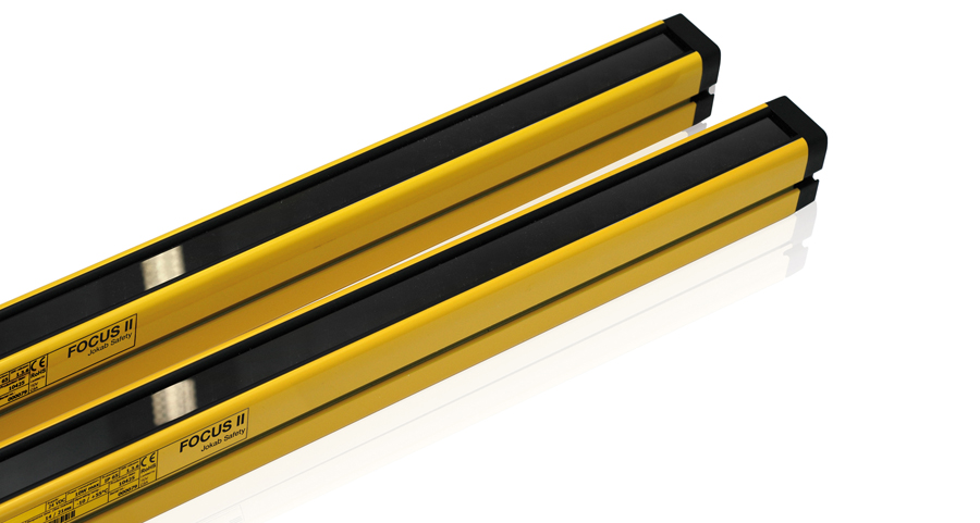 Single curtain or grid model works for all applications, eliminating the need to stock multiple versions for varying machine safety requirements