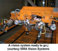 A vision system ready to go, courtesy ISRA Vision Systems
