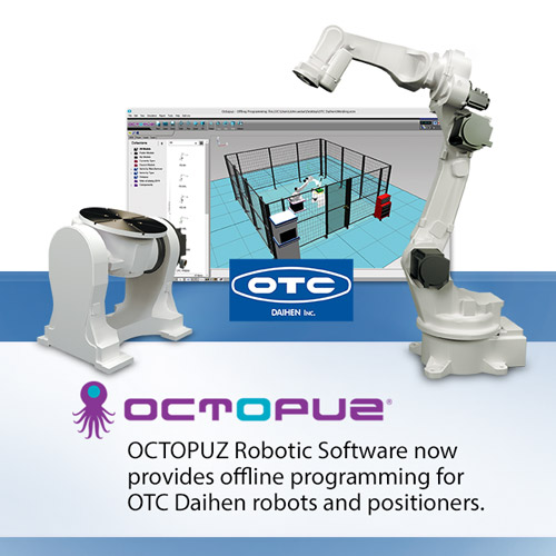OCTOPUZ Collaborates with OTC Daihen
