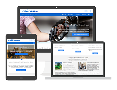 New Responsive Website