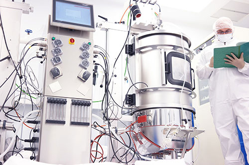 Peristaltic pump system for a bioreactor