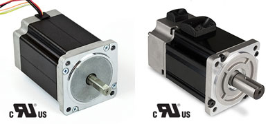 Applied Motion Products introduces a range of UL-Listed and CSA- Certified stepper motors and servo motors.