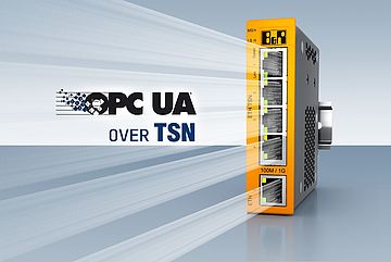 B&R is expanding its portfolio with a TSN machine switch for converged real-time networks with vendor-agnostic OPC UA over TSN communication. 
