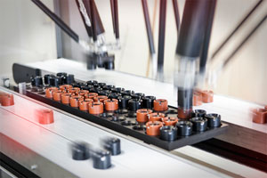B&R makes it easy to synchronize robots and conveyor belts.