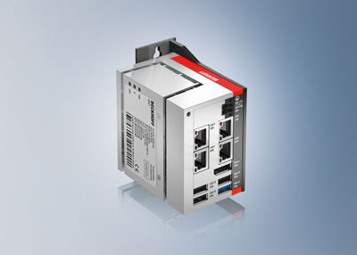 The new ultra-compact C6017 IPC from Beckhoff offers a connector set extended by four interfaces and a UPS with minimally increased width when compared with the popular C6015.