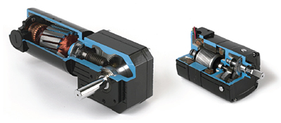 Right angle gearhead, Parallel shaft gearhead