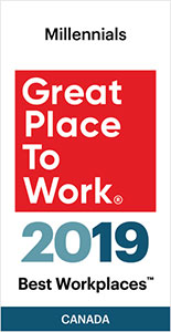 2019 Great Place to Work for Millennials - Canada