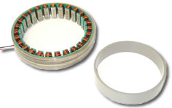 UTS Series Slotless Direct Drive Frameless Motors