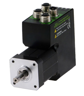New ServoStep integrated stepper motor series MIS171 to MIS176