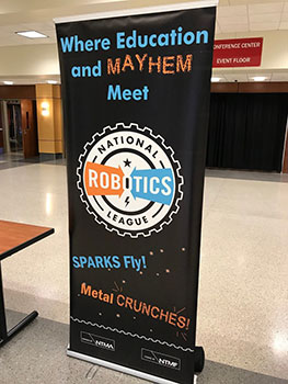 National Robotics League National Champtionship banner